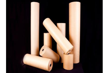 Embalagens: Papeis: bobinas de papel kraft