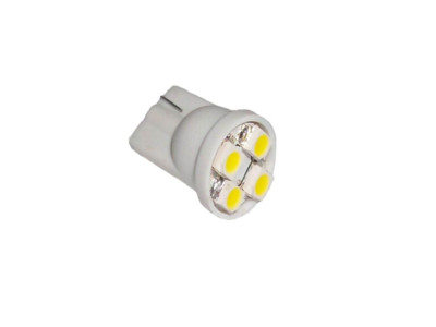 Multi Qualitá: LEDS: LAMPADA LED T10 - 004 LEDS  SUPER BRANCO