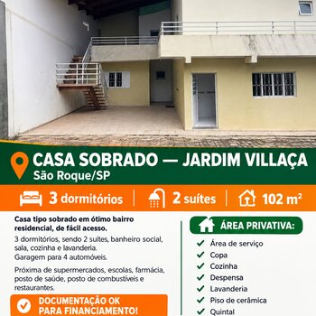 Casa a venda em São Roque!