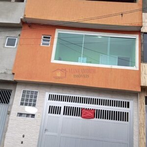 Sobrado com 2 casas em Jardim Castro Alves  - Zona Sul de  São Paulo