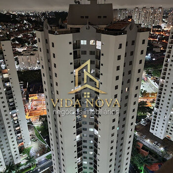 Apartamento à venda em Taboão da Serra - 2 Domitórios, (Suíte) - Varanda e Vaga coberta - Condomínio Pitangueiras 1