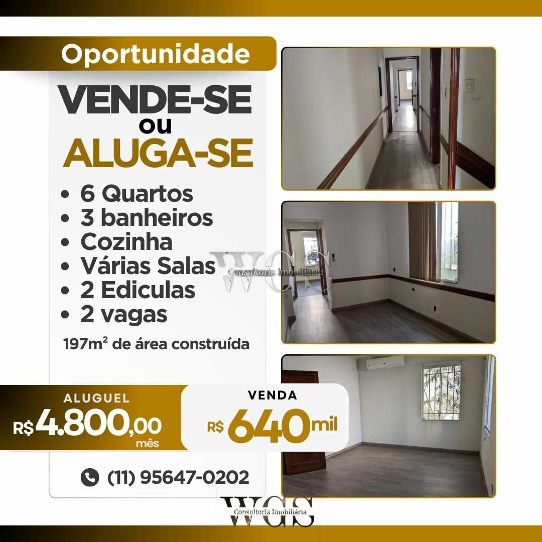 Imóvel Comercial Padrão à venda e aluguel com 6 quartos, 202m² - Foto 1