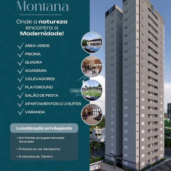 Apartamento dois dormitórios - Edifício Montana 